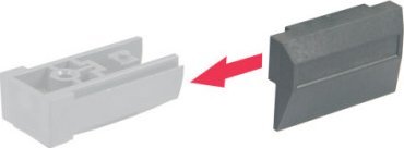 SCHROFF Zestaw SCHROFF do układania w stos RatiopacPRO/-Air, walizka Interscale, RAL 7016