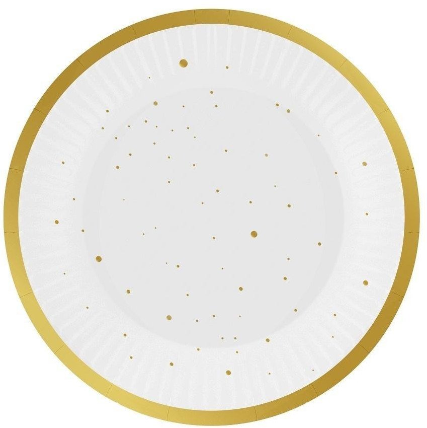 GoDan Talerzyki papierowe 18cm 6szt