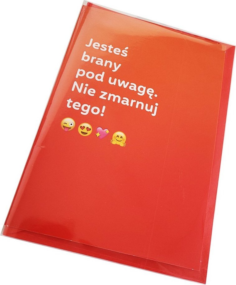 KARTKA WALENTYNKOWA okolicznościowa A014