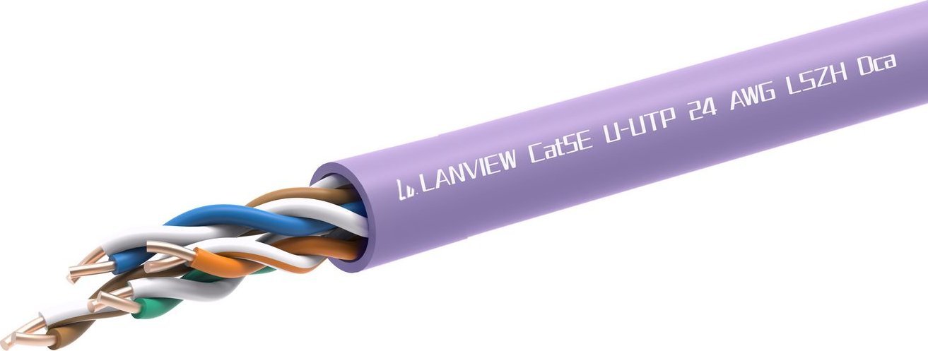 Kabel Lanview CAT5e U-UTP network cable