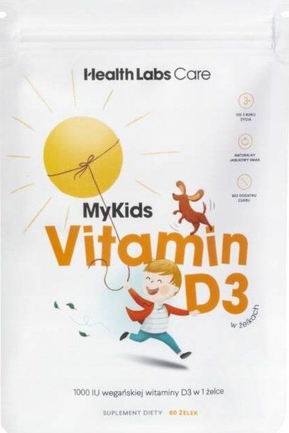 HEALTHLABS_MyKids Vitamin D3 żelki z witaminą D dla dzieci 60szt