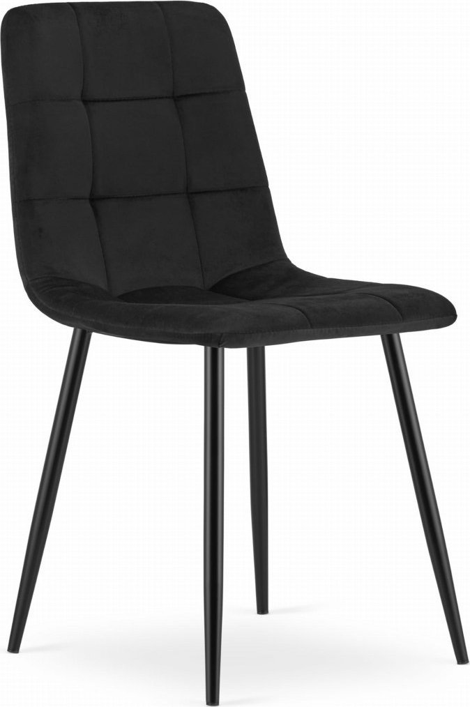 Leobert Krzesło KARA - czarny aksamit x 1