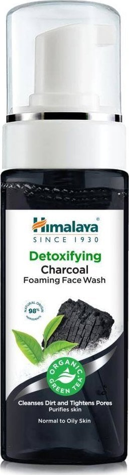 Himalaya Charcoal Foaming Face Wash pianka do mycia twarzy z aktywnym węglem 150ml