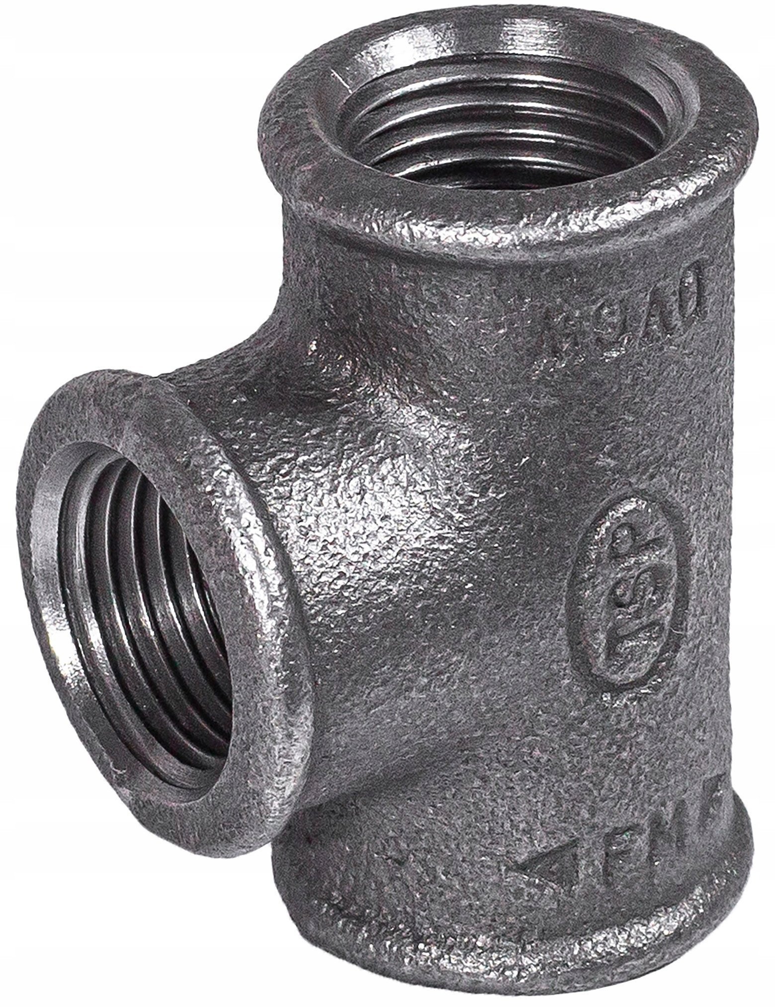 AGAflex Trójnik nakrętny 1 CZARNY