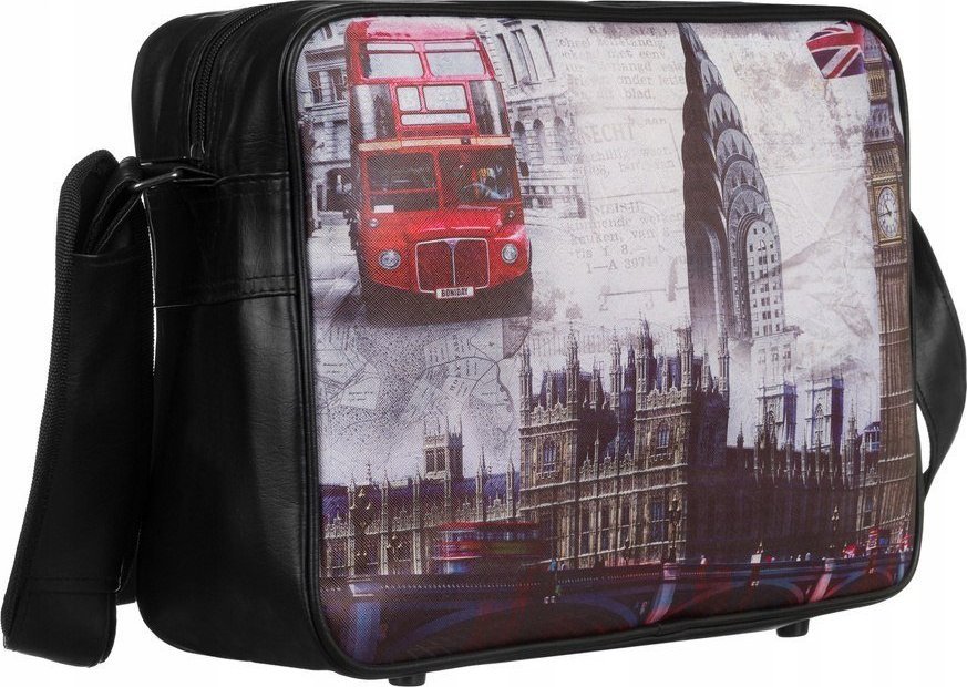 Loren Młodzieżowa, pojemna torba na szerokim pasku