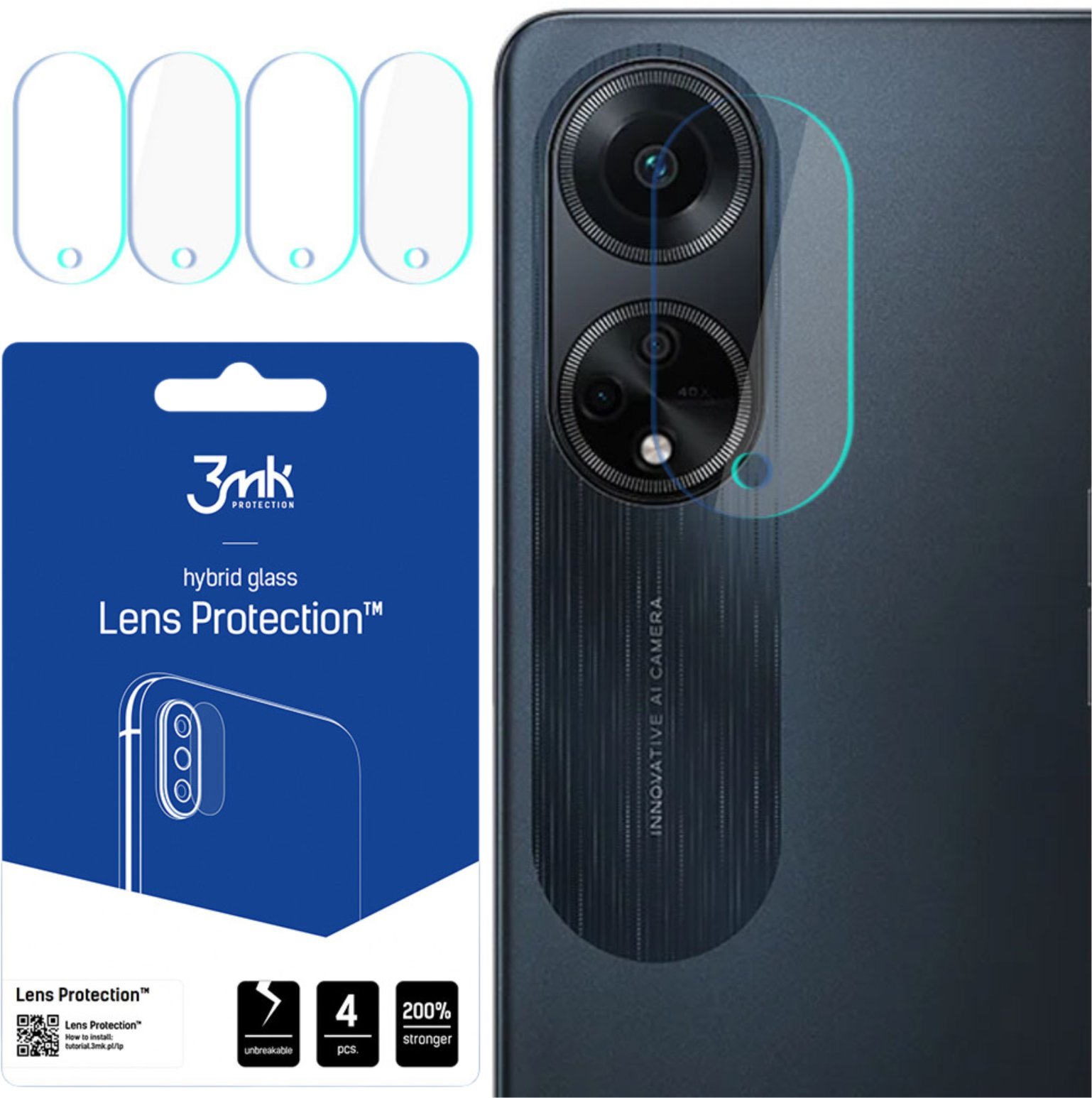 OPPO A98 5G - 3MK LENS PROTECTION