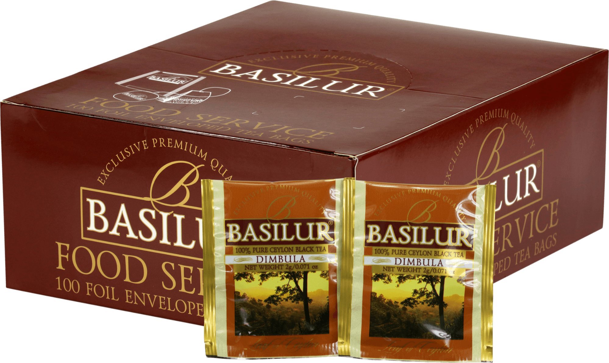 Basilur Herbata czarna BASILUR DIMBULA HoReCa 100x2g