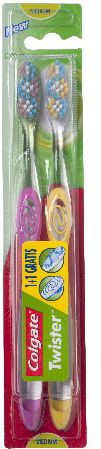 Colgate Szczoteczka DUO Twister Średnia 2szt