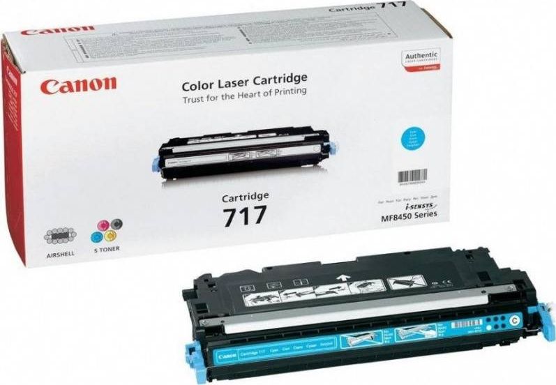 Toner Canon CRG-717 Cyan Oryginał (2577B002)