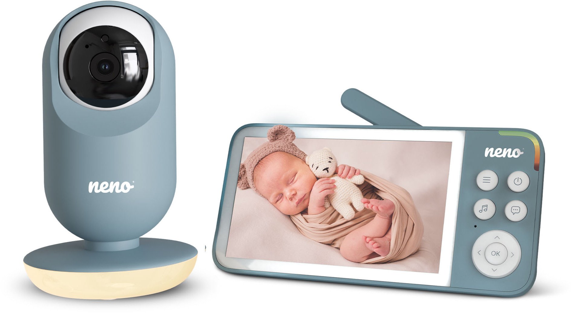 NENO VEDO BLUE elektroniczna niania 2,4 GHz z kamerą