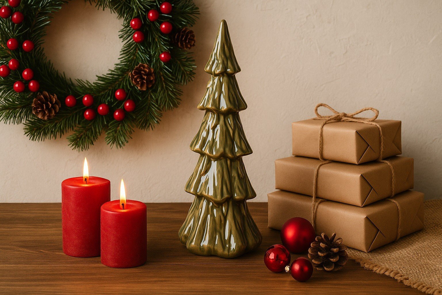 Choinka Ceramiczna 30cm RF0676