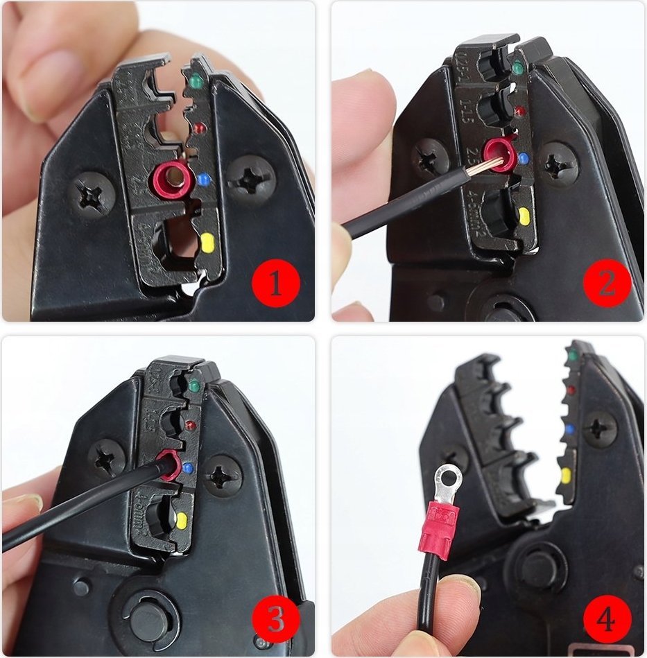 Rosfix PRASA DO KOŃCÓWEK KONEKTOROWYCH 0,5-6MM KABLI