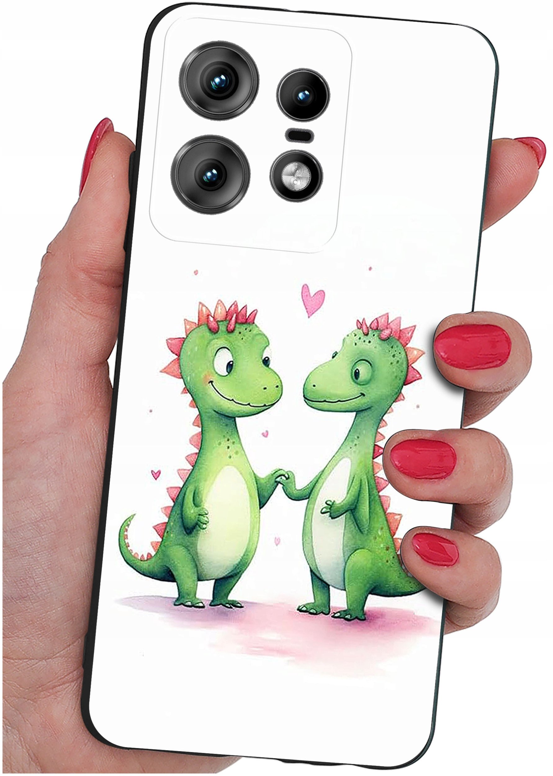 Etui do Motorola Moto EDGE 50 Pro WZORY |SILIKONOWE MATT CASE