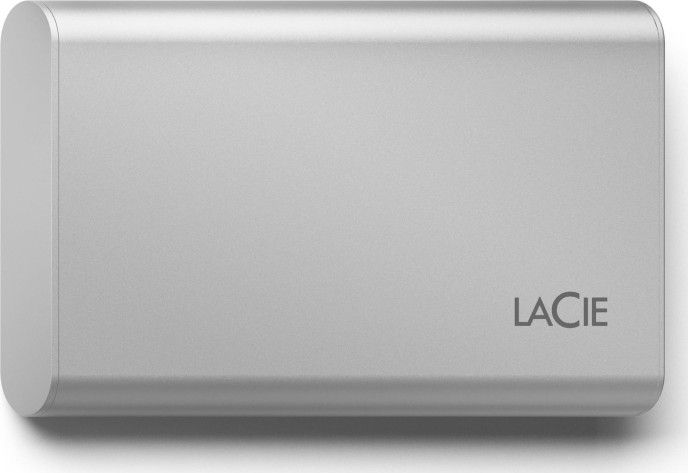 Dysk zewnętrzny SSD LaCie Portable SSD V2 500GB Srebrny (STKS500400)