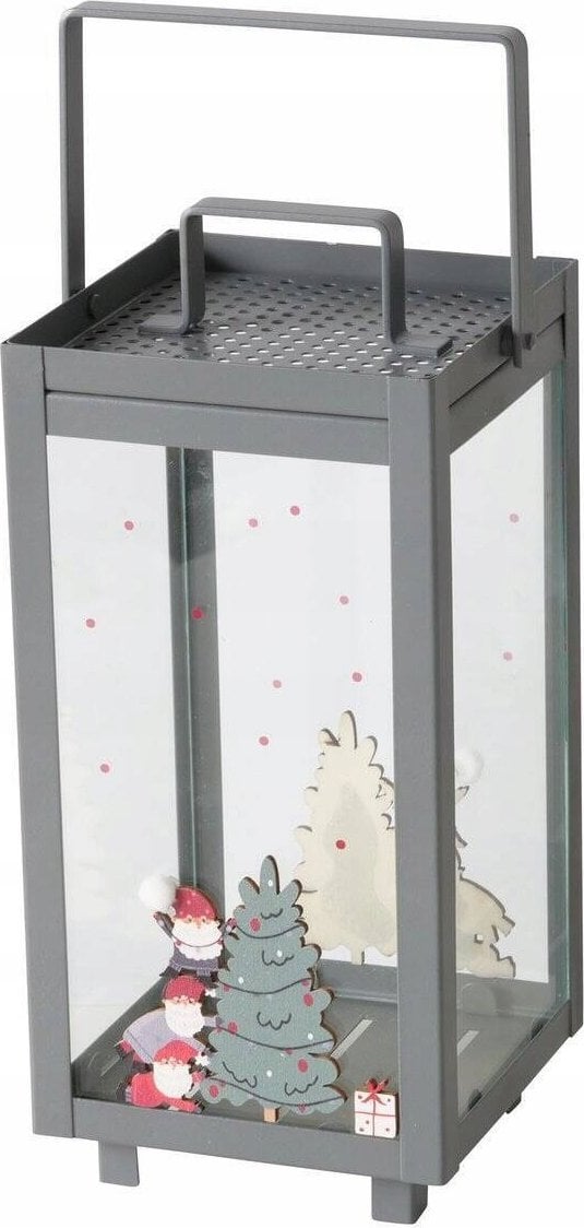 Boltze Świąteczny lampion na świecę MONTI, 23 cm