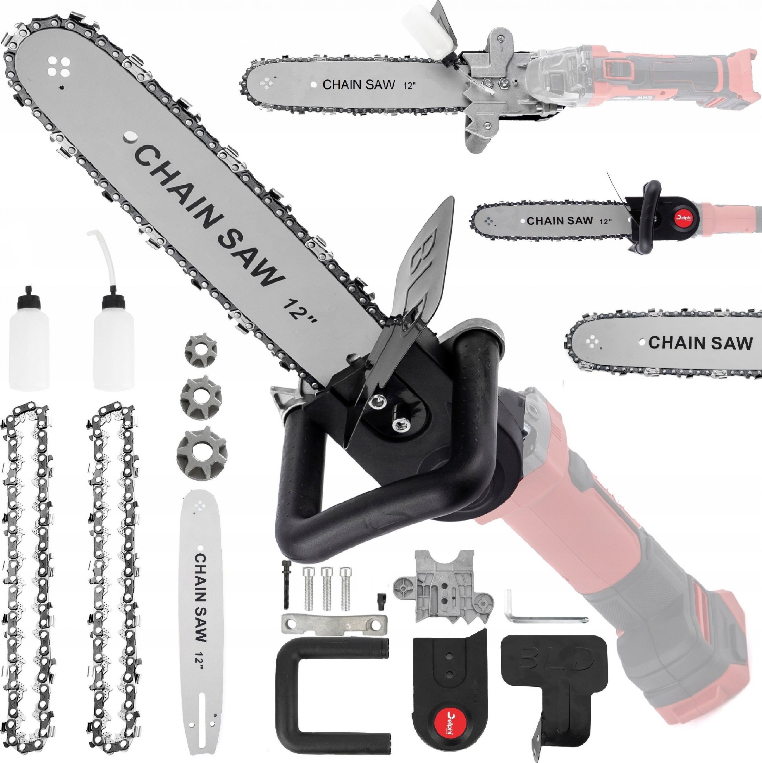 Delphi Przystawka Do Szlifierki Kątowej Adapter Piła 12''