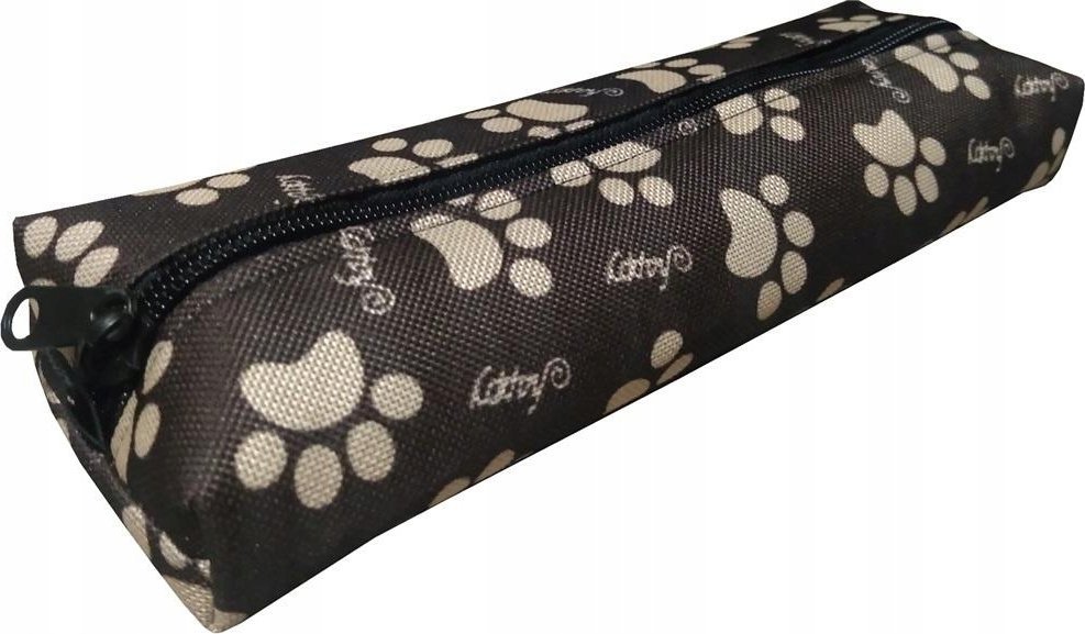 Piórnik 7R Piórnik szkolny NS02 łapki br±zowe