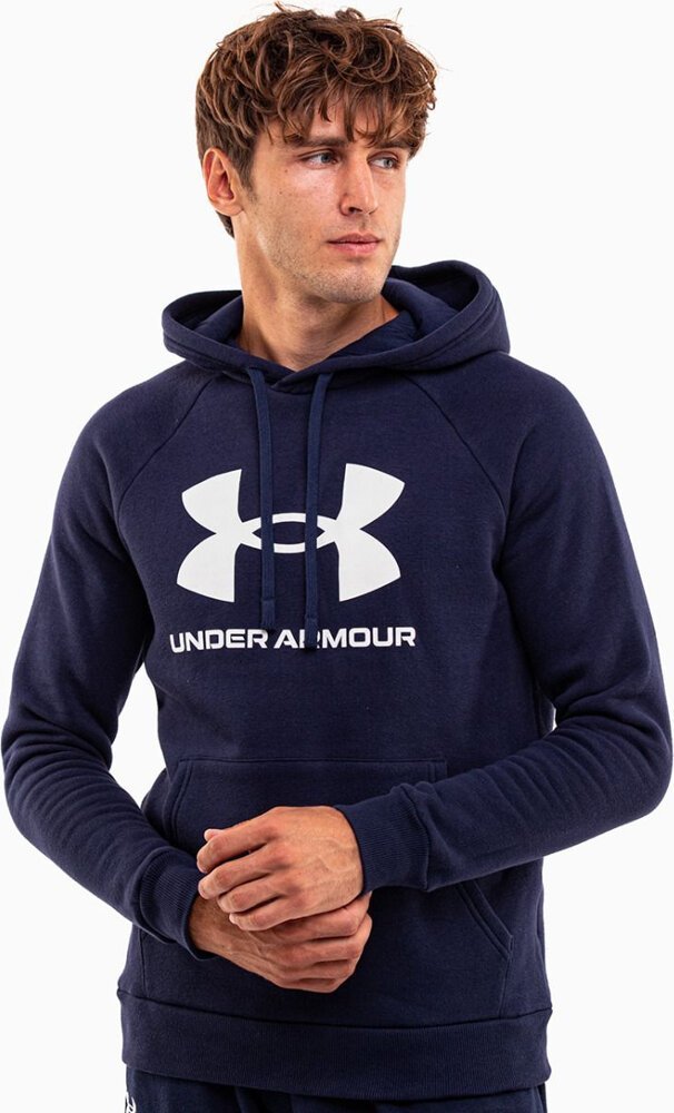Under Armour Bluza męska Under Armour Rival Fleece Logo HD granatowa 1379758 410 M