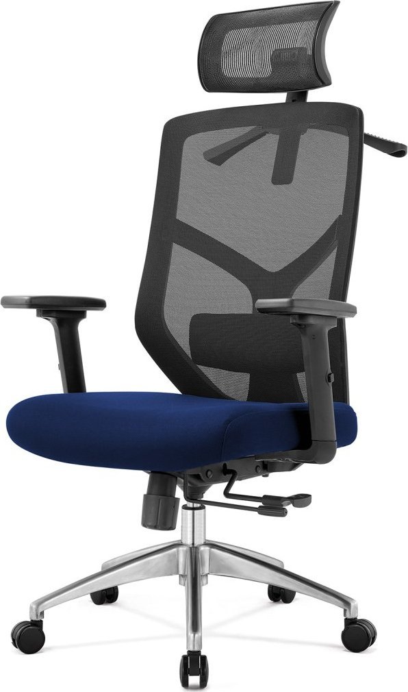 Krzesło biurowe Angel Rosa Czarno-granatowe