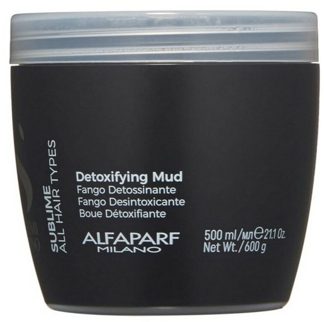 Maska do Włosów Semi Di Lino Sublime Detoxifying Mud Alfaparf Milano Semi Di 500 ml (500 ml)