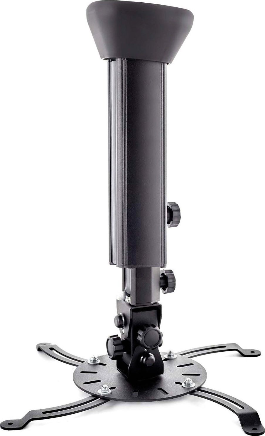 Uchwyt do projektorów Edbak PMV100 - Sufitowy uchwyt do projektora, 450-650 mm, czarny