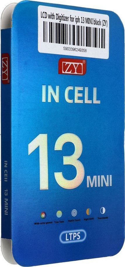 OEM Wyświetlacz do iPhone 13 Mini z ekranem dotykowym czarnym (ZY-LTPS)