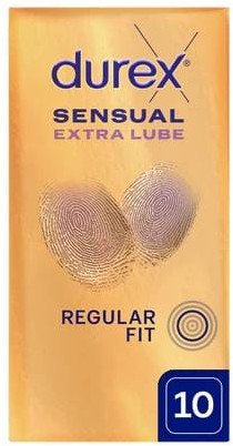 Durex prezerwatywy Sensual Extra Lube 10 szt