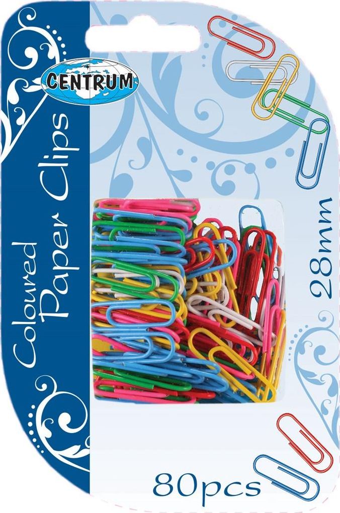 Centrum Spinacze biurowe okrągłe 28mm 80 szt. 80821