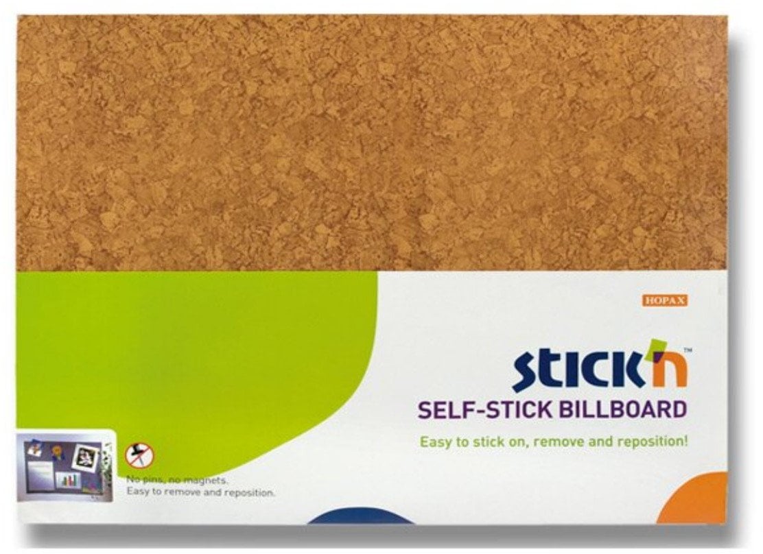 Selvklæbende Tavle 46x58 cm brun