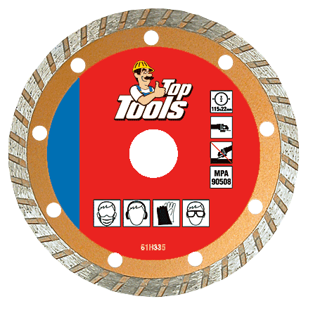 Top Tools Tarcza diamentowa turbo 115mm 61H335