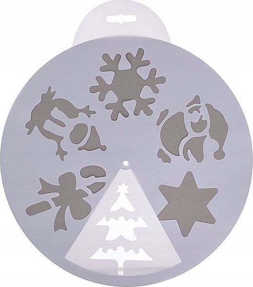 Christmas decoration SZABLON DO SZTUCZNEGO ŚNIEGU 30CM 6 WZORÓW