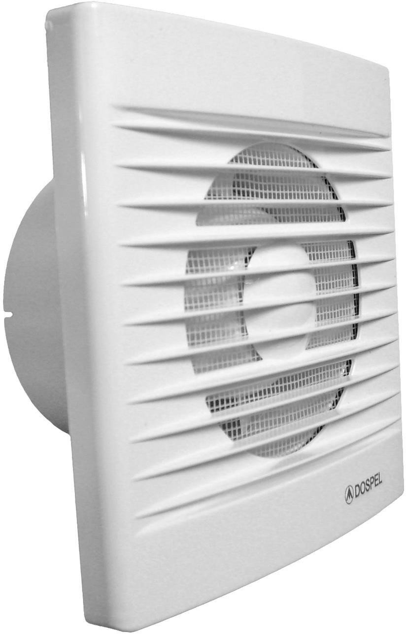 Household fan DOSPEL Styl 120WP, d120, with switch and check valve