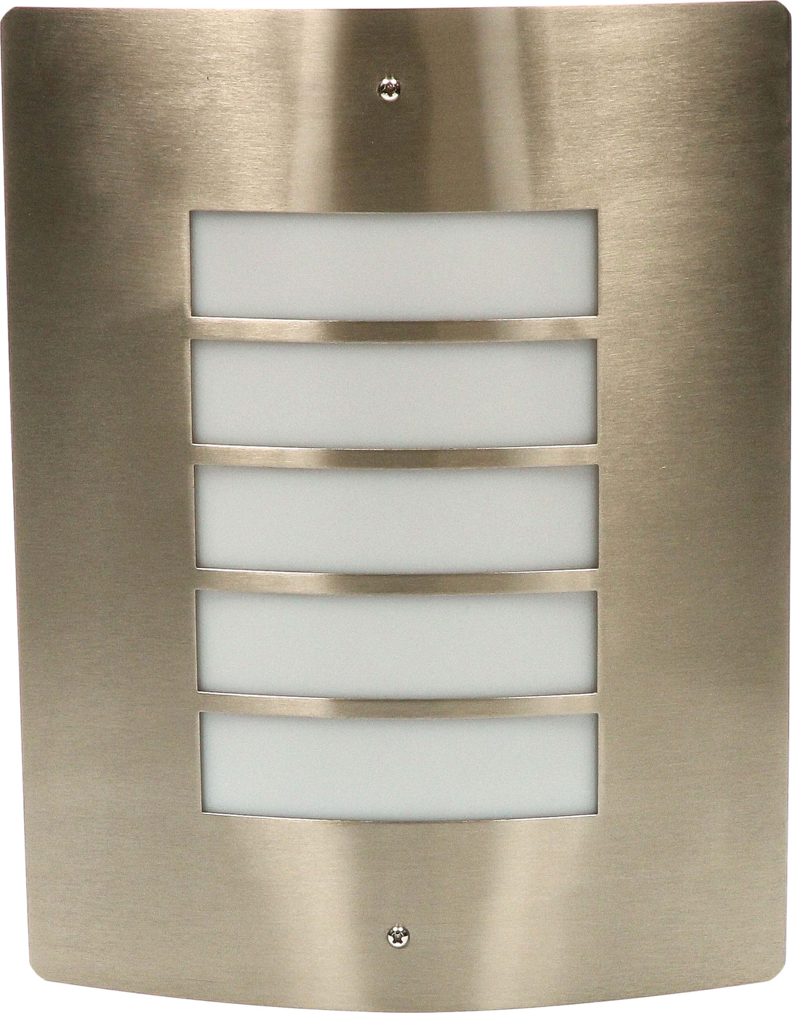 Kinkiet VITALUX Lampa kinkiet ogrodowy EDGAR inox E27 18W Vitalux