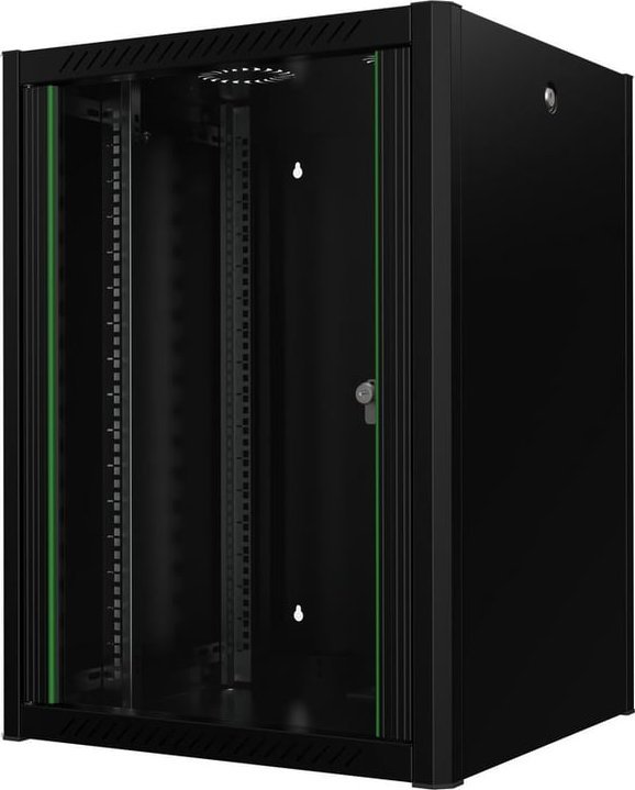 Obudowa serwerowa Lanview Lanview RWP16U56BL stojak 16U Szafa wisząca Czarny