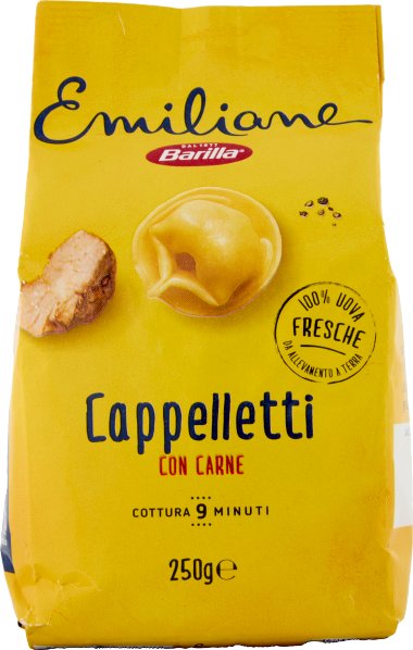 Tortellini Cappelletti All'Uovo con carne 250g - Barilla