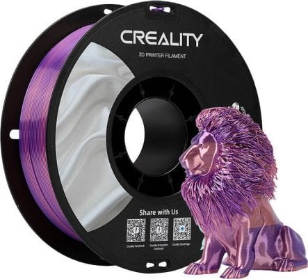 Creality Filament CR-Silk PLA Creality (Różowo-fioletowy)