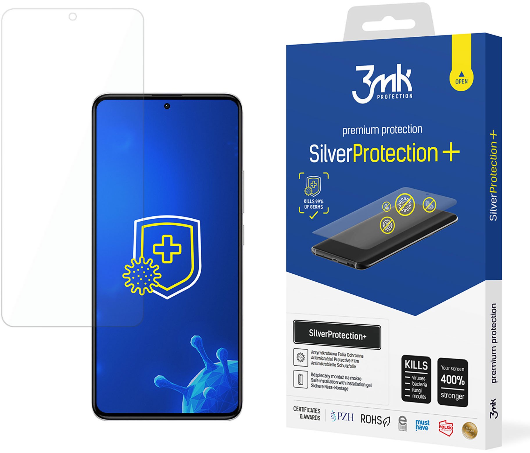 REDMI K60 / K60 PRO - 3MK SILVERPROTECTION+