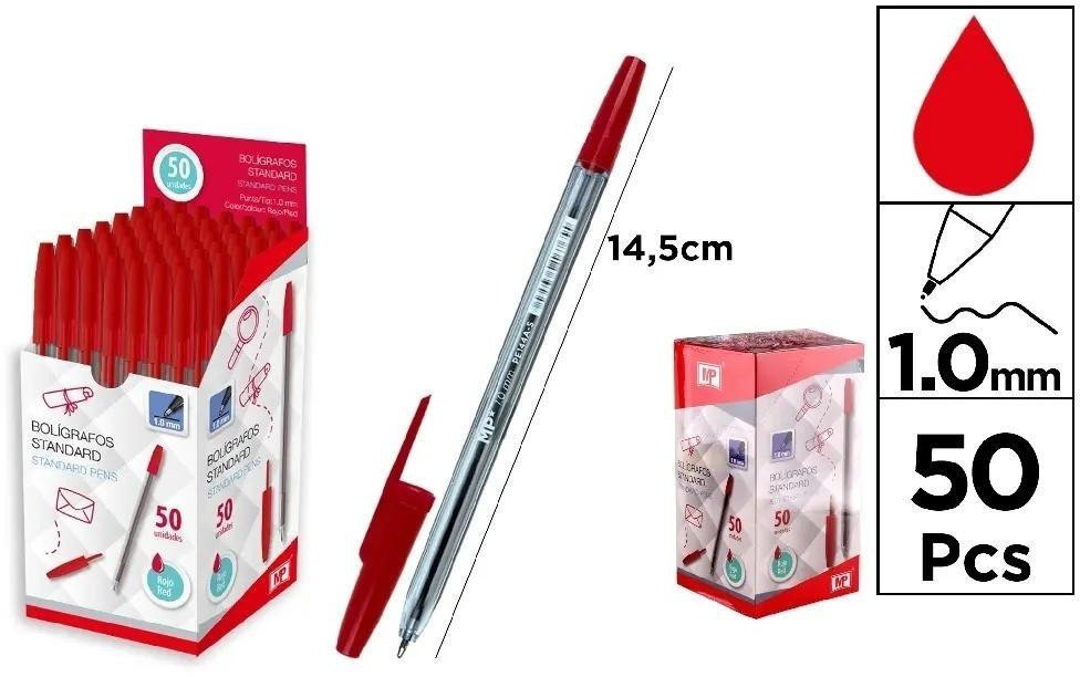 Długopis czerwony (50szt)
