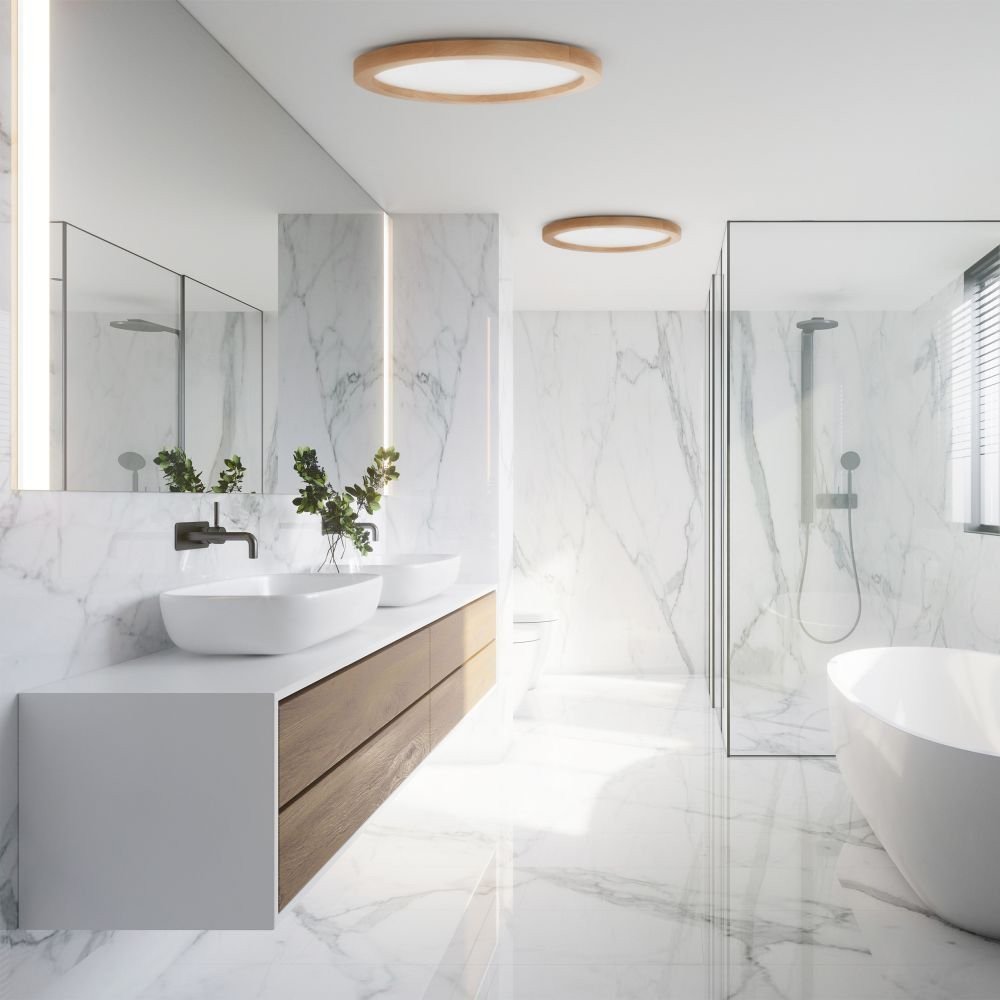 Plafon LED 36W AQUA WOOD BUK 18011 TK Lighting