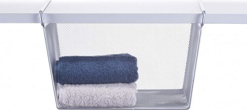 Zeller Zeller, Wkładana półka do szafki, 26x19x29cm, kol. srebrny