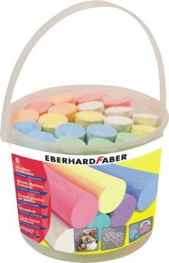 Faber-Castell Kridt i spand 20 ass.