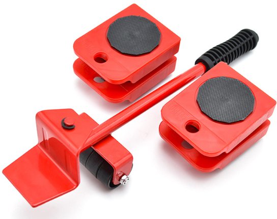 ZESTAW PODKŁADEK DO PRZENOSZENIA MEBLI CIĘŻKICH PRZEDMIOTÓW