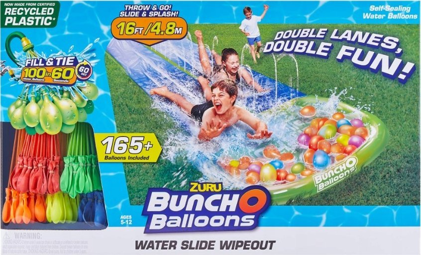 Zuru *****ZURU ślizg 4,8m 2tory+165 balonów 56318 12264