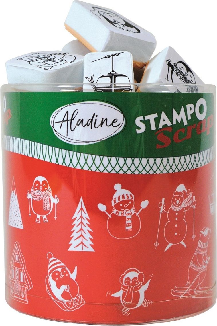 Aladine Stempelki do Scrapa Zwierzaki na Stoku