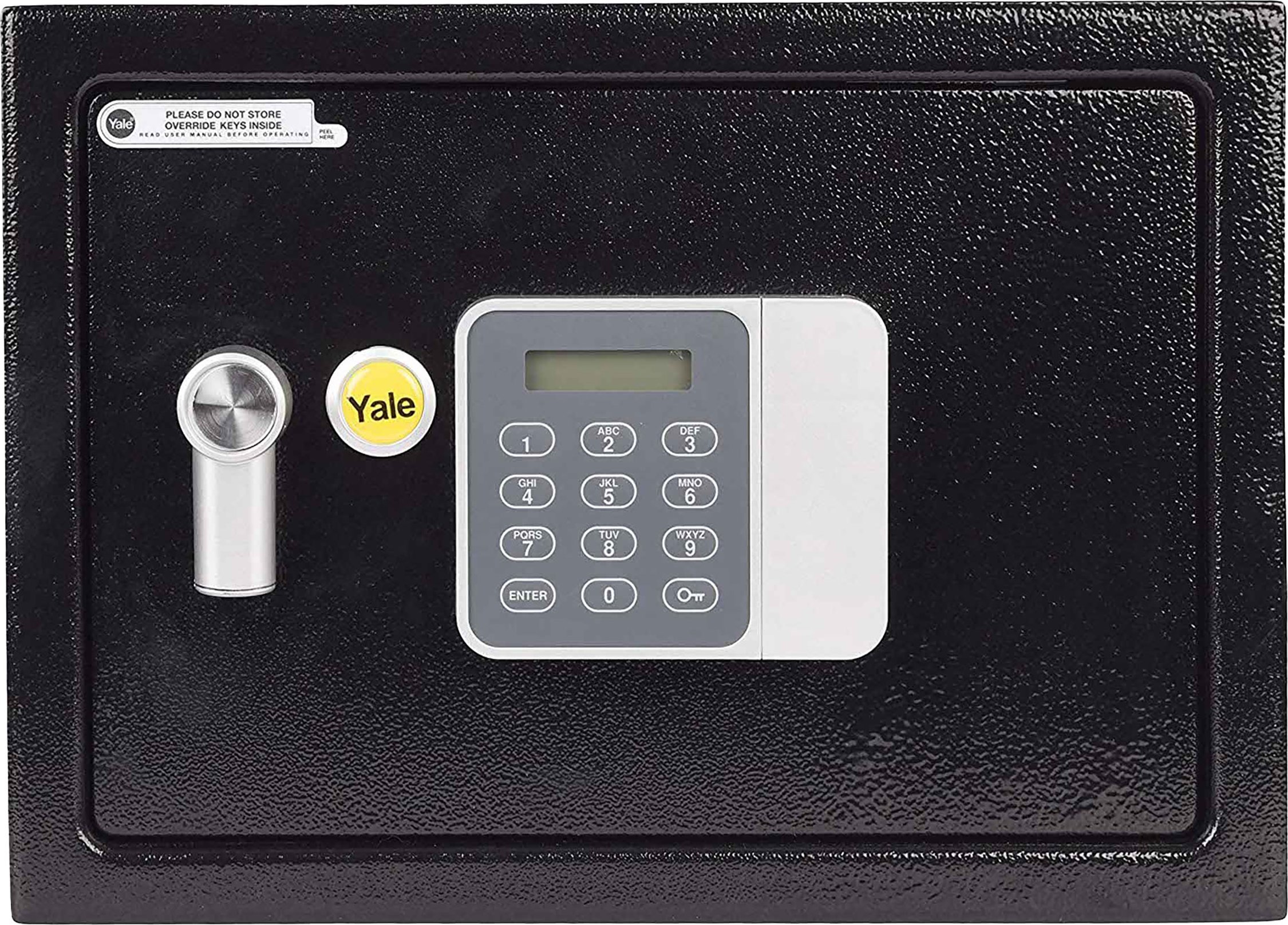 Yale Sejf z Zamkiem Elektronicznym Yale Czarny 16 L 25 x 35 x 25 cm Stal