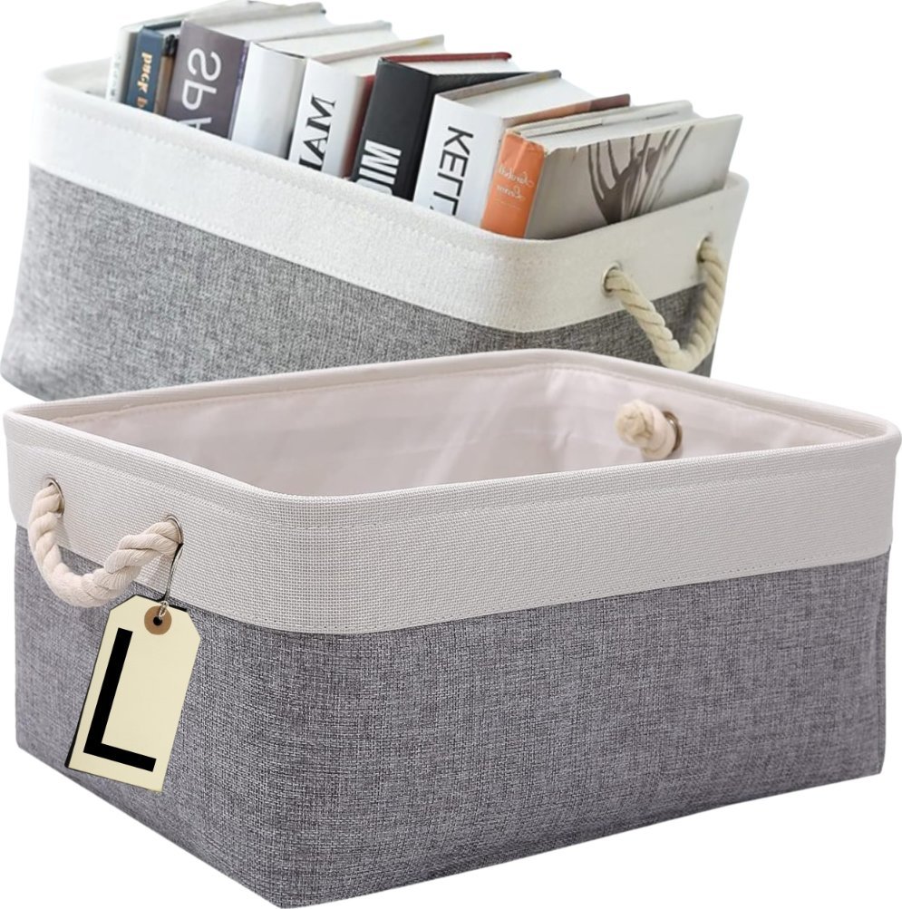 Iteams4Now Organizer do przechowywania kosz pojemnik na zabawki kosmetyki ubrania L