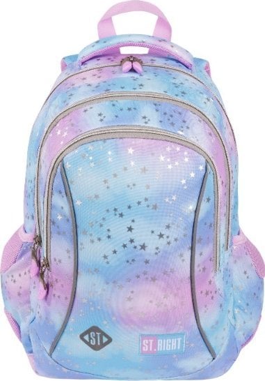 Piórnik ST.RIGHT St.Right Pastel Stars 3-komorowy BP26