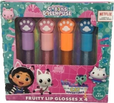 GABBYS DOLLHOUSE_SET błyszczyki do ust 4x2,8ml