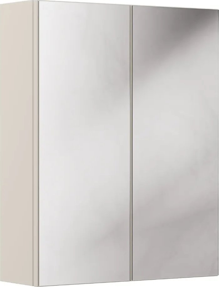 Szafka łazienkowa BELLA CASHMERE 84-60-2D 60cm kaszmirowa z lustrem COMAD