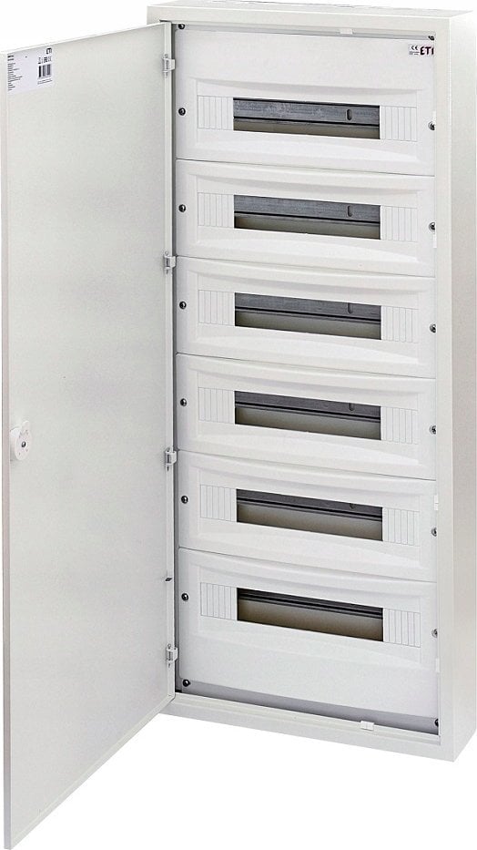 Etipo Rozdzielnica natynkowa 6x18 IP30 ETI Polam WRP18-6 001101386 metalowa biała